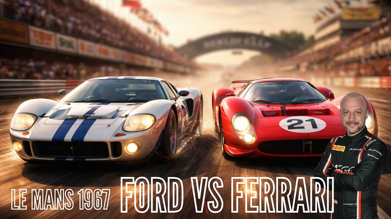 Le Mans 1967 - Ferrari 330 P3 vs Ford GT40 – Time Trial Storico