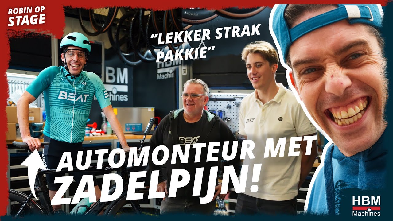 Stunten of stuntelen op de racefiets? Hersenlooz waagt een hilarische poging! | Robin op Stage