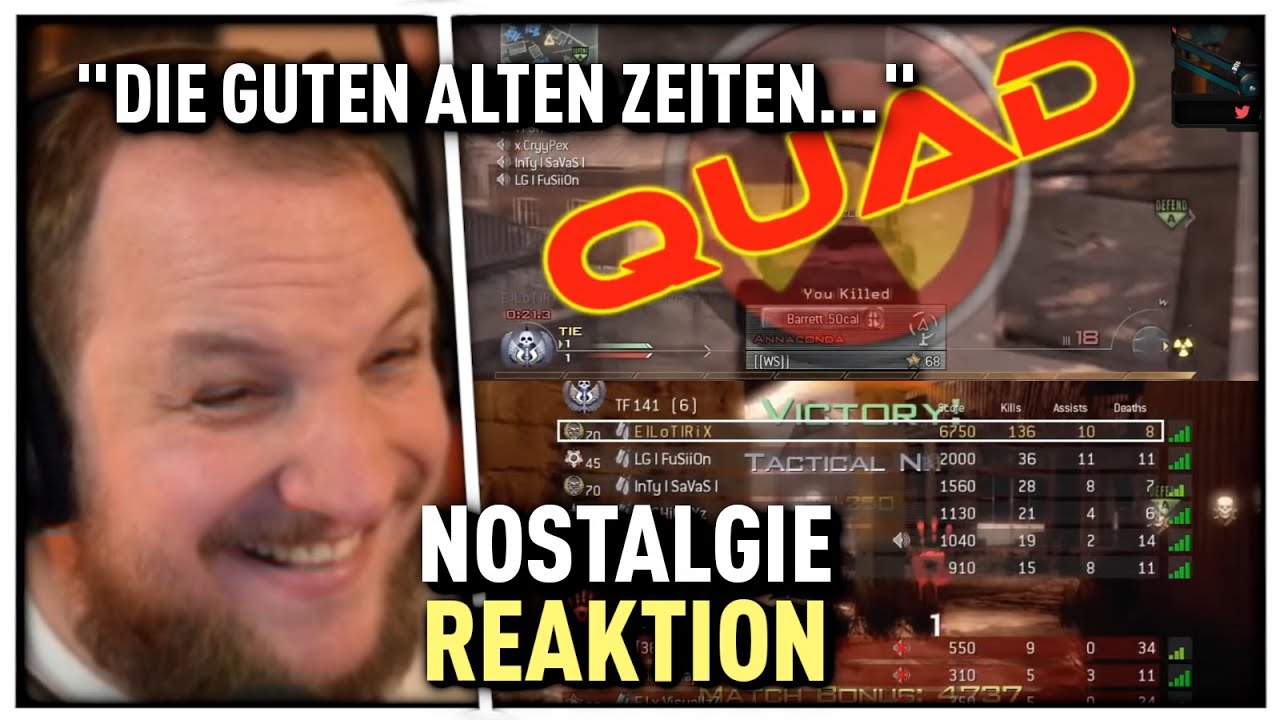 😍😁NOSTALGIE PUR! - ERSTE QUAD NUKE COMMENTARY - KRIEGER - REAKTION + TALK | ELoTRiX Highlights