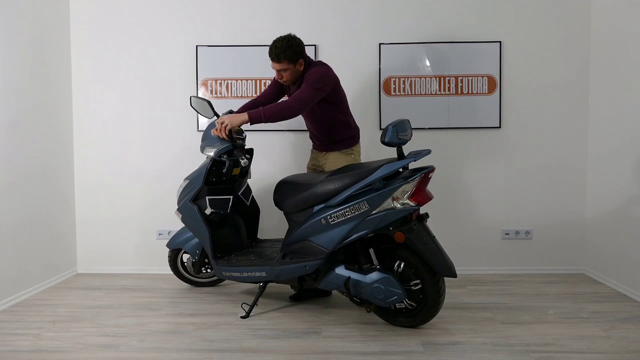 Tutorial, Montage der Spiegel,  Elektroroller Futura