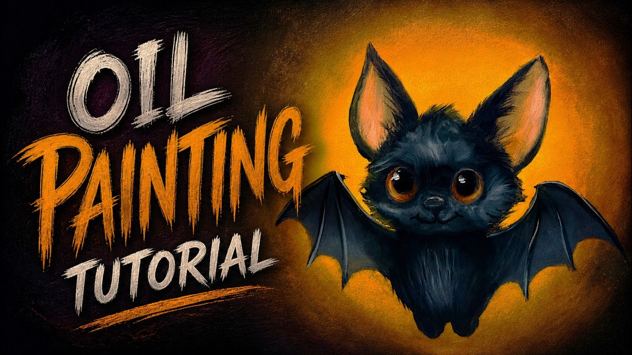 Another fun Halloween painting!! It's a frickin' BAT!! I LOVE BATS!!