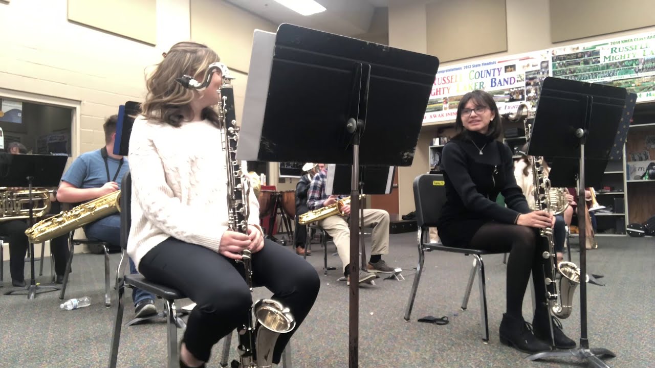 Bass Clarinets- Sleigh Ride