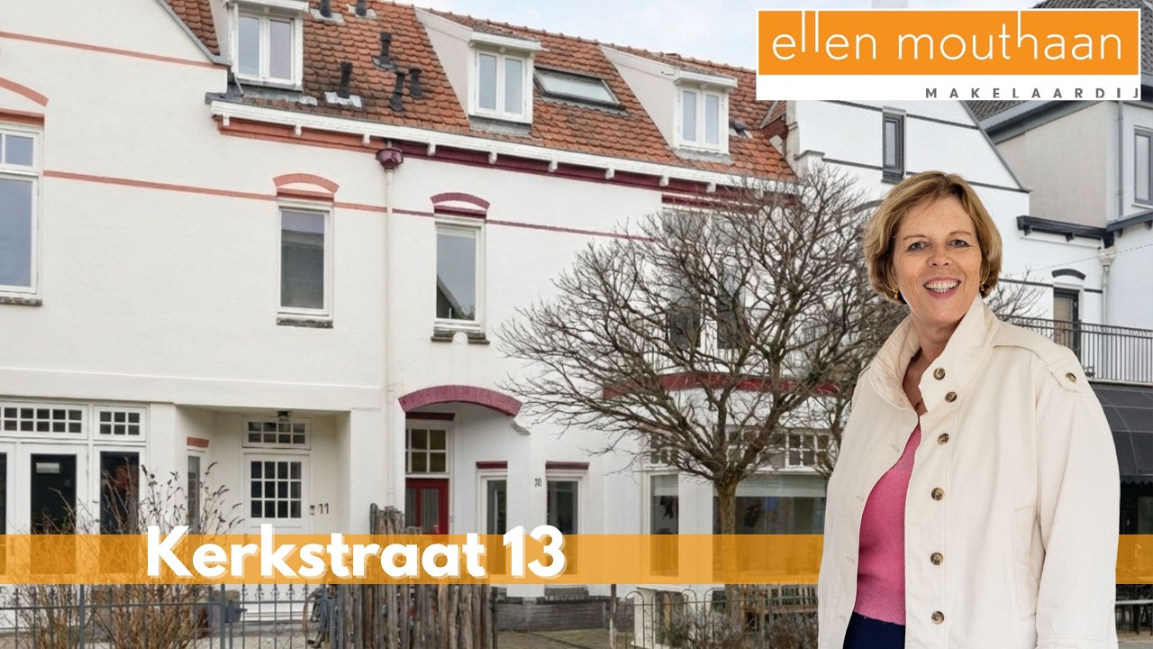 Karaktervol herenhuis midden in hartje Bussum | Kerkstraat 13