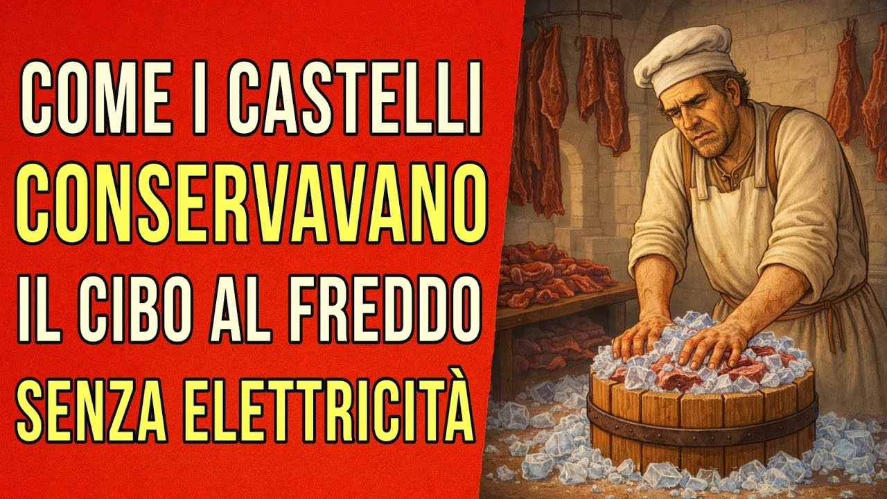 Frigoriferi medievali: come i castelli conservavano il cibo al freddo senza elettricità