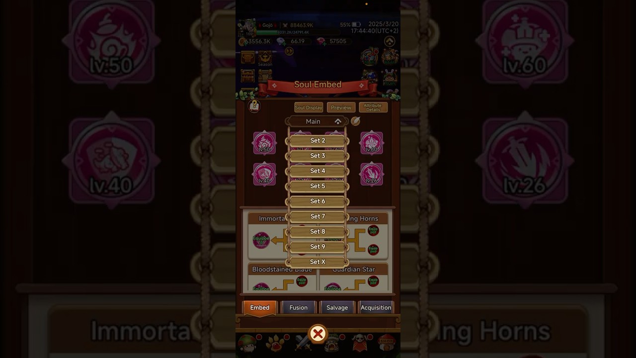 My review on the latest update - new soul plans and new the auto pray - in Legend of Mushroom