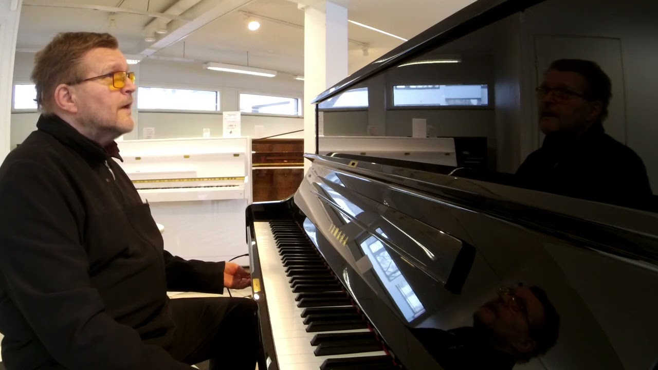 YAMAHA U1SH3PE uusin malli Silent piano