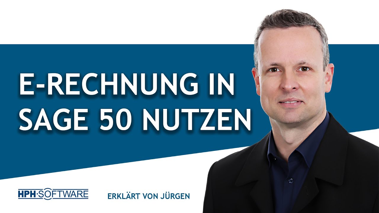Sage 50 - E-Rechnung richtig nutzen