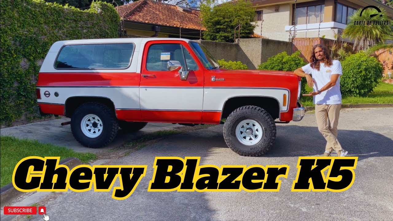 LA Chevy BLAZER K5 MEJOR CONSERVADA DEL PAÍS! // UN CLÁSICO