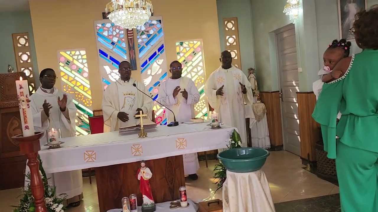 Messe d'action de grâce du Père Cyrille Hervé Akamba,C.S.Sp 