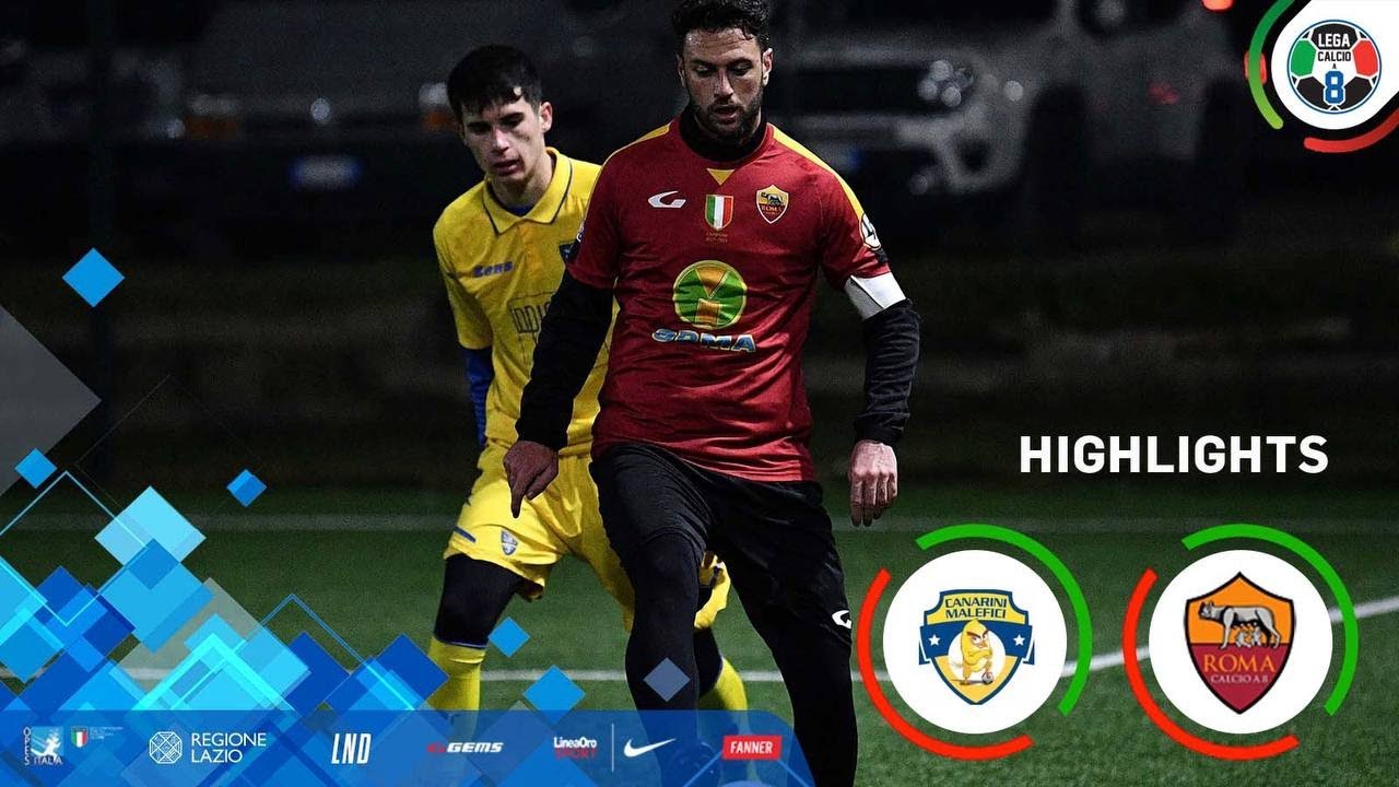 🎥Canarini Roma VS Roma | 15&ordf; giornata | Highlights Lega Calcio a 8