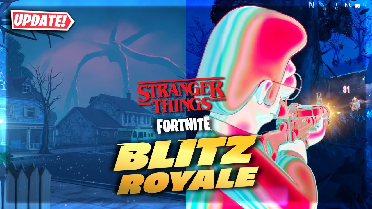 Stranger Things UPDATE! 🌃👾 | Fortnite Blitz Royale