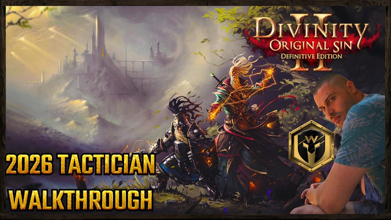 Divinity Original Sin 2 - Tactician Difficulty - Full Gameplay Walkthrough | 2026 - Fort Joy - 2