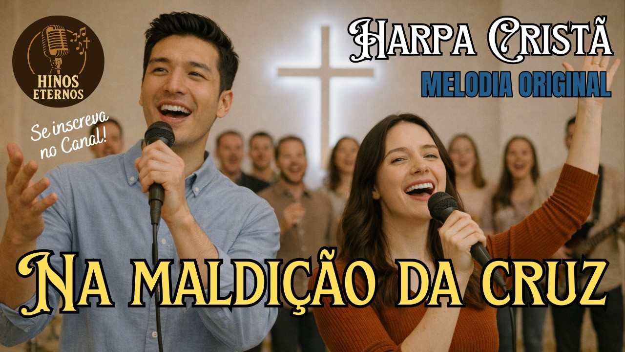 6 - Na Maldição da Cruz - MELODIA ORIGINAL - Harpa Cristã - Hinos Eternos