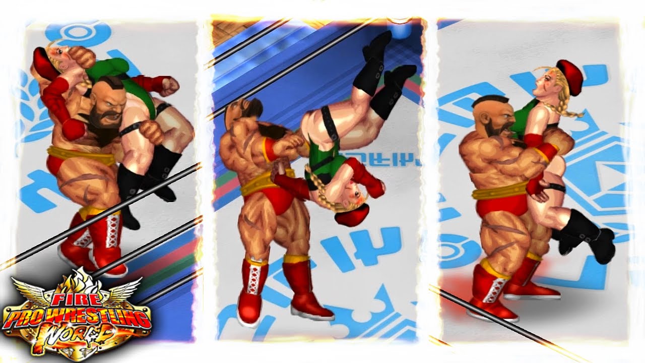 ❌ Zangief vs Cammy White ❌ Street Fighter ❌ Fire Pro Wrestling