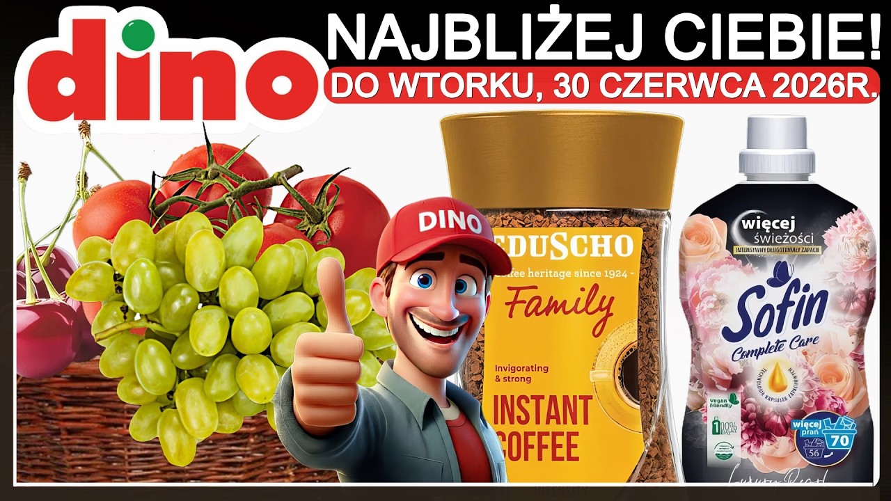 DINO MARKET | Nowa Oferta do Wtorku 30.06.2026 | Tanie Zakupy w Dino!
