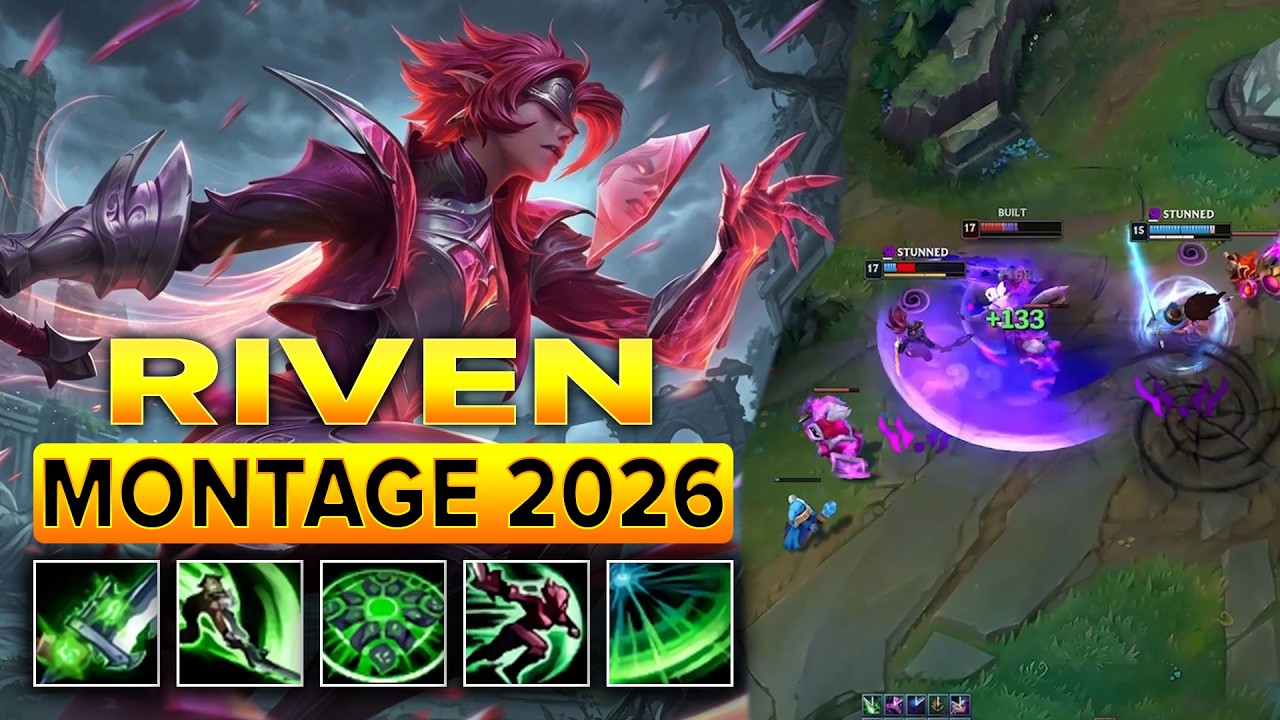 Riven Montage 2026 - High Elo Riven Best Plays Season 16