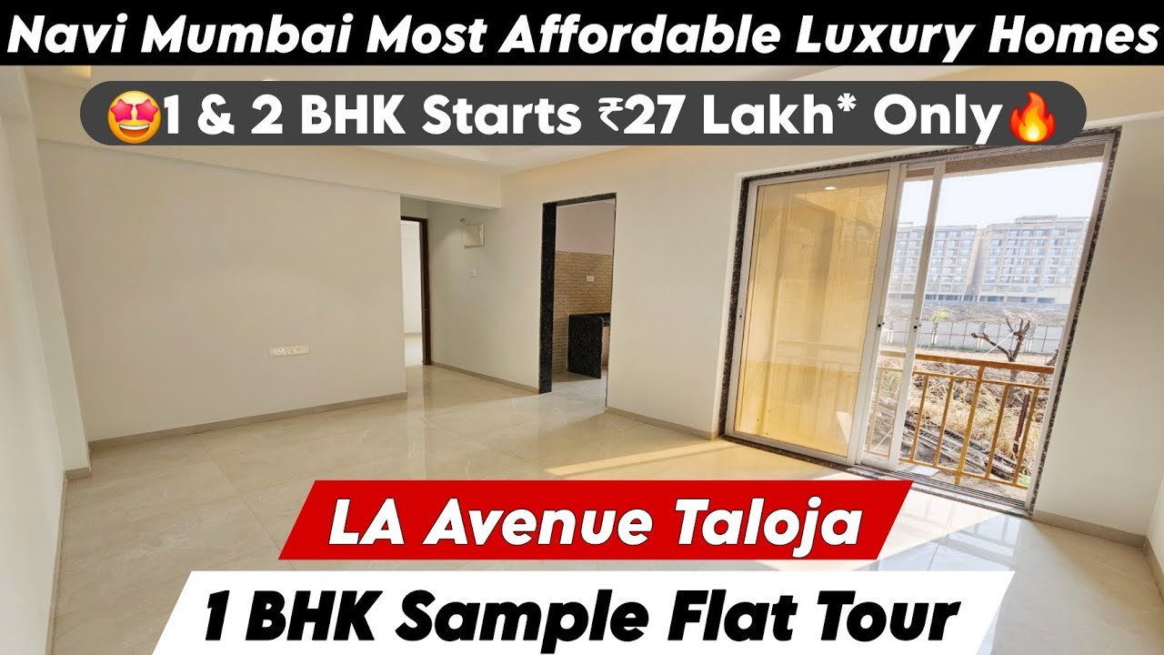 LA Avenue Taloja | 1 BHK Sample Flat | Low Budget Flats in Taloja | Under 30 Lacs Only | 📞8800678921