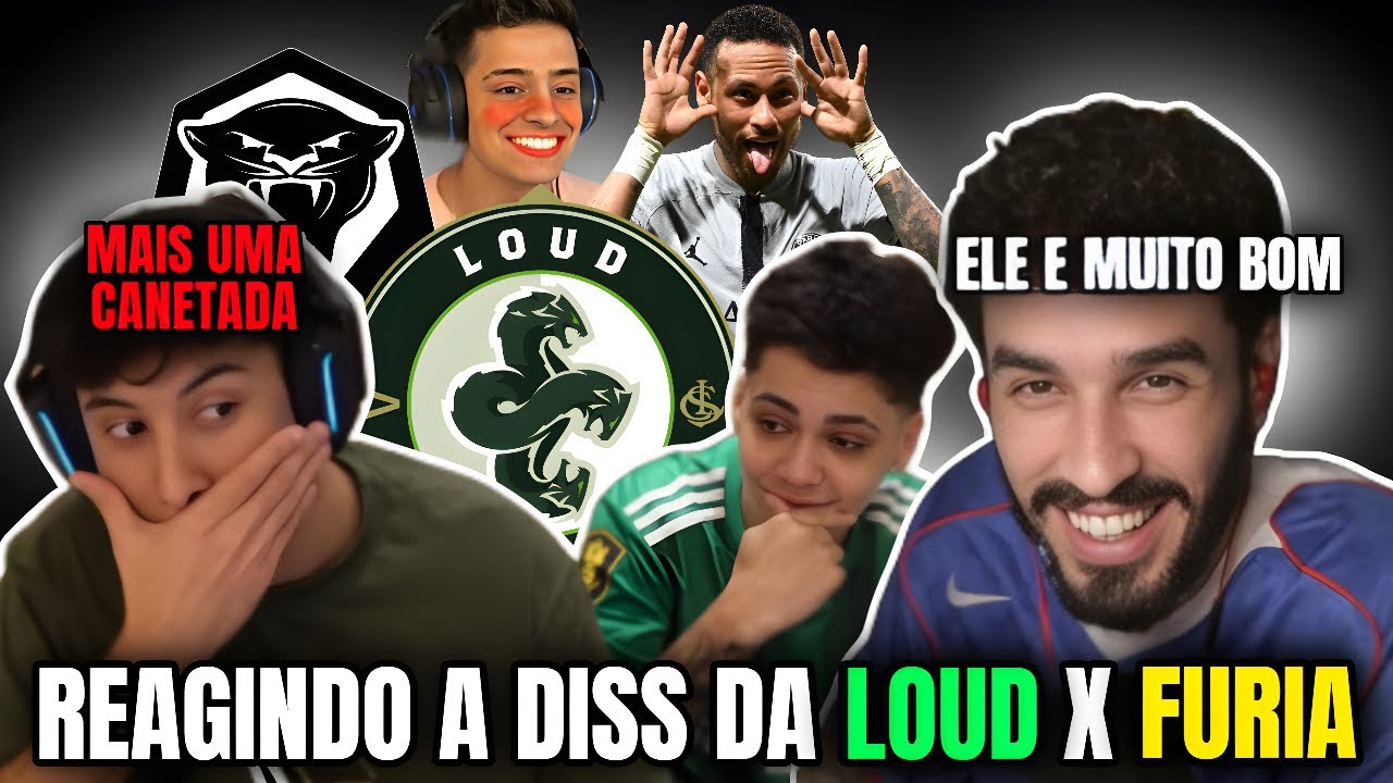 EITA🔥NOVA DISS DA LOUD PARA A FÚRIA SOBROU ATÉ PARA O NEYMAR  - ESTAGIÁRIO e RENATINHO REAGEM