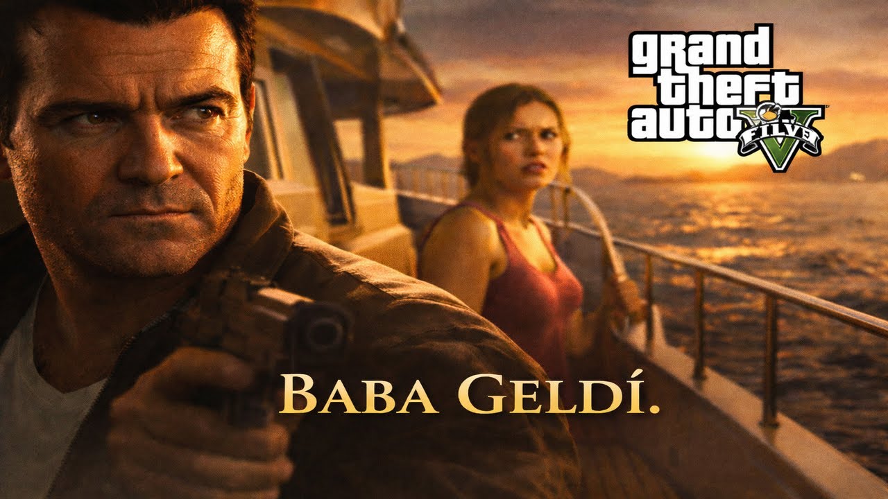 GTA 5 Türkçe Altyazılı | BÖLÜM 7 - Michael Oğluyla Yarışıyor, Kızını Yattan Kurtarıyor!