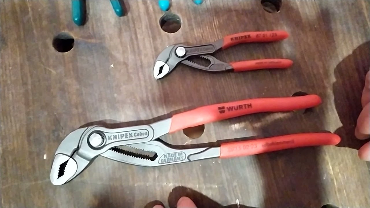 Обзор на клещи переставные Knipex KN-8701250