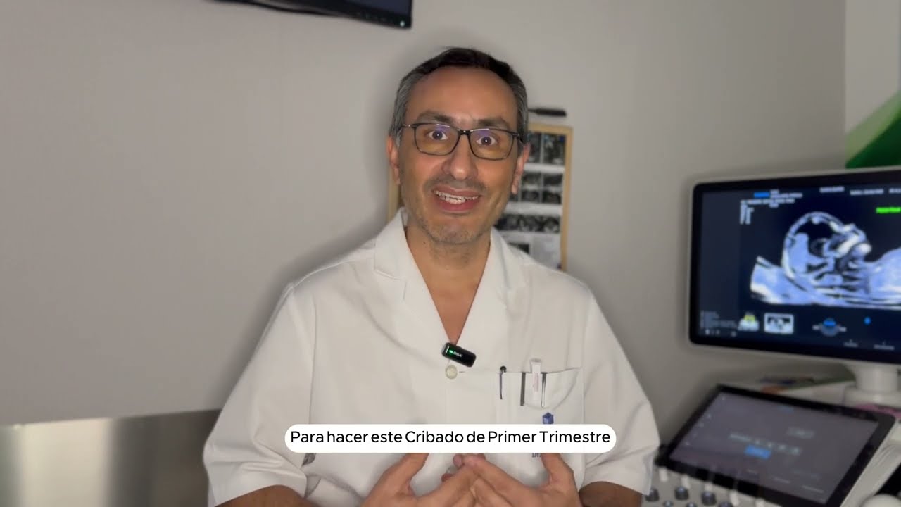 Cribado 1 Trimestre por el Dr. Emerson Murua de la Unidad a de Diagn&oacute;stico Prenatal.