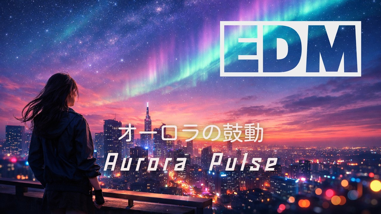 オーロラの鼓動 Aurora Pulse - Celestial Loop | Dreamy EDM with Female Vocals
