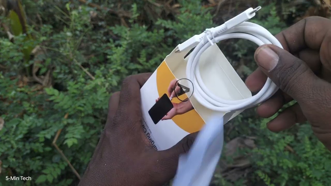 c type mobile charging cable unboxing
