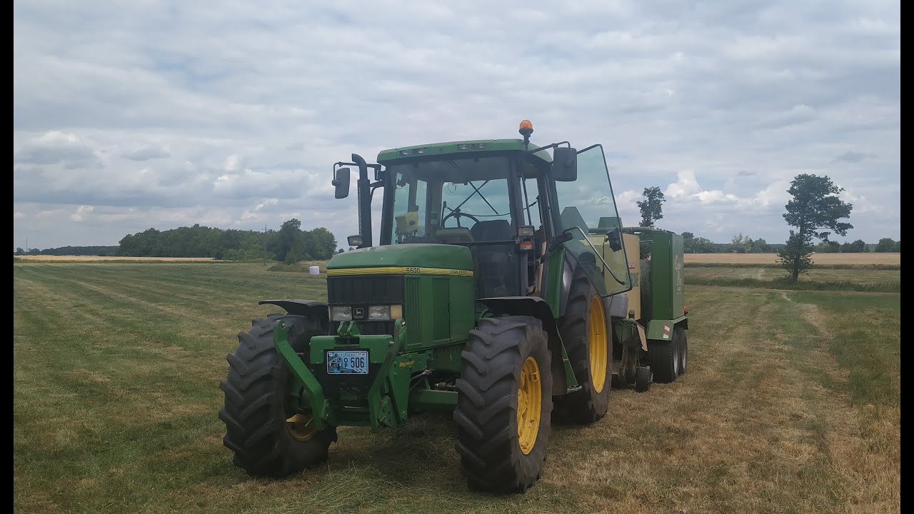 ✩Sianokosy 2k19✩ w GR Konieczka | John Deere 6600 & Krone Combi Pack 1250