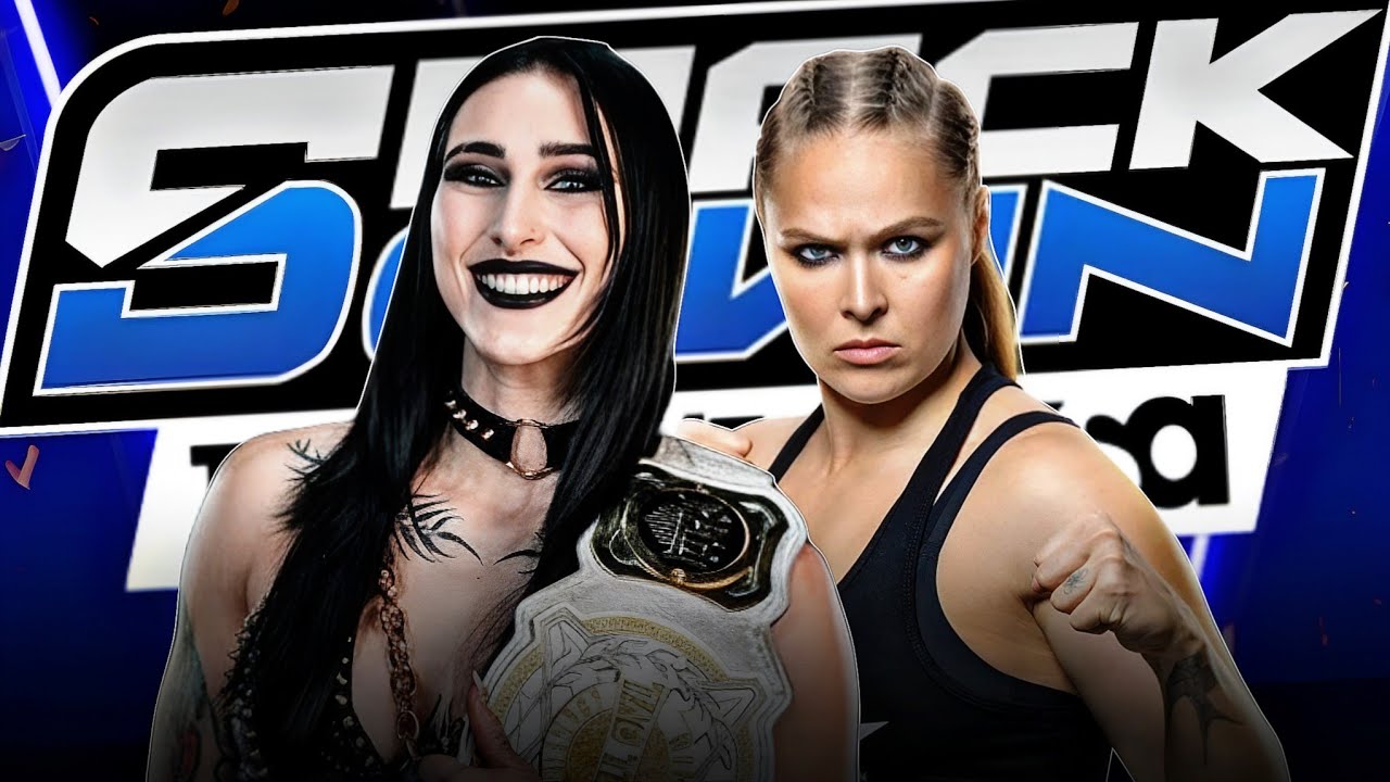 Rhea Ripley vs Ronda Rousey Full Match WWE SmackDown Highlights