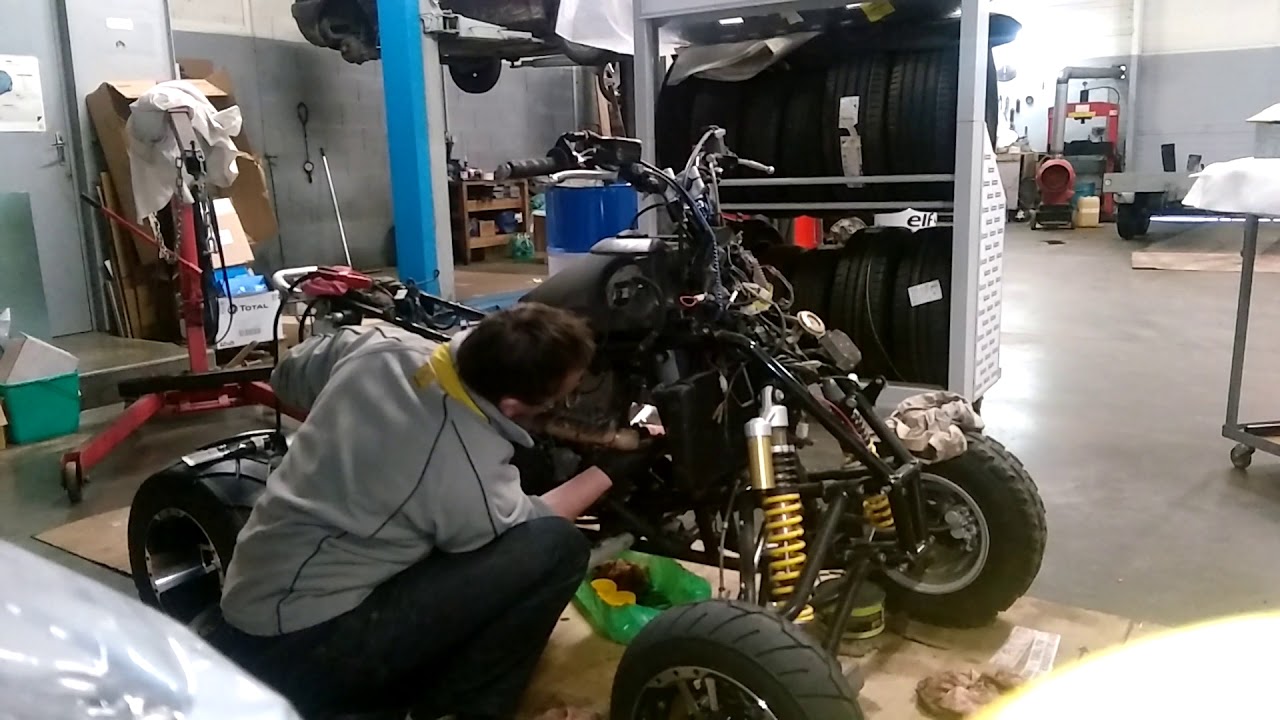 Redémarrage quad GASGAS 450 Whp
