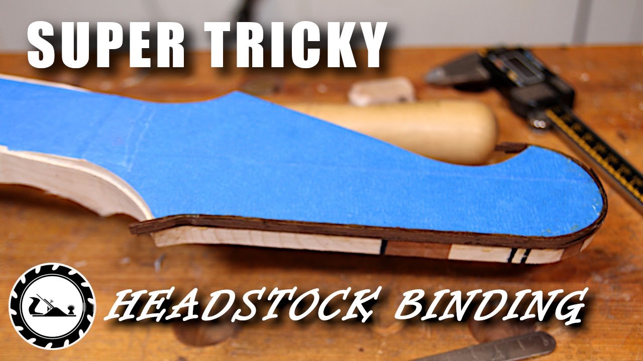 Super tricky headstock binding? GGBO 2023 episode 17