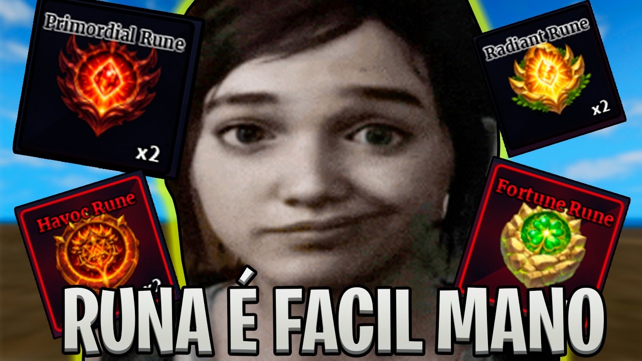 DESSA FORMA QUE VC FARMA RUNA FACIL | SAILOR PIECE