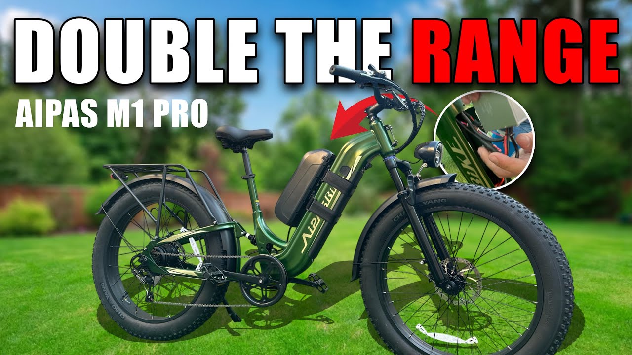 AIPAS | M1 PRO | Fits M2 E-Bike Plug & Play Dual Battery Kit Install @Scott Hardesty @mikerochester