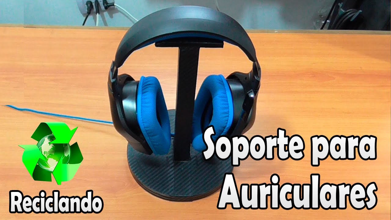 DIY | Soporte para Auriculares 🎧 | Con materiales reciclados