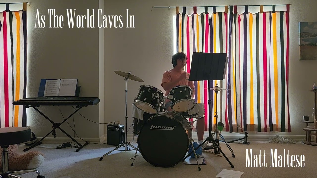 As The World Caves In, Matt Maltese - Drum Cover