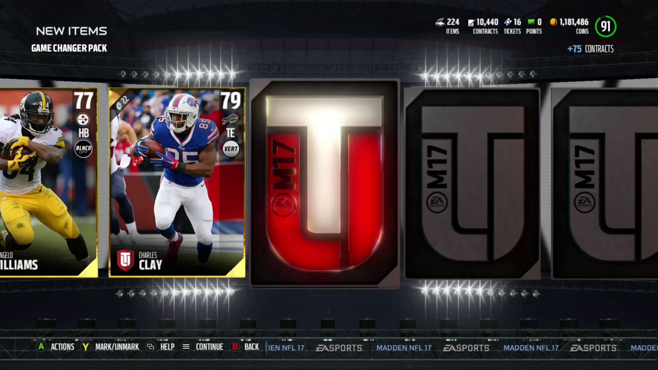 Madden 17 Pack Opening 48 hr pull