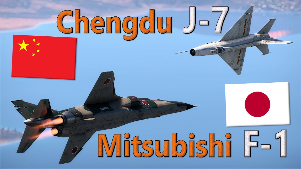 Mitsubishi F-1 Vs Chengdu J-7 | Japan Vs China Dogfight | War Thunder