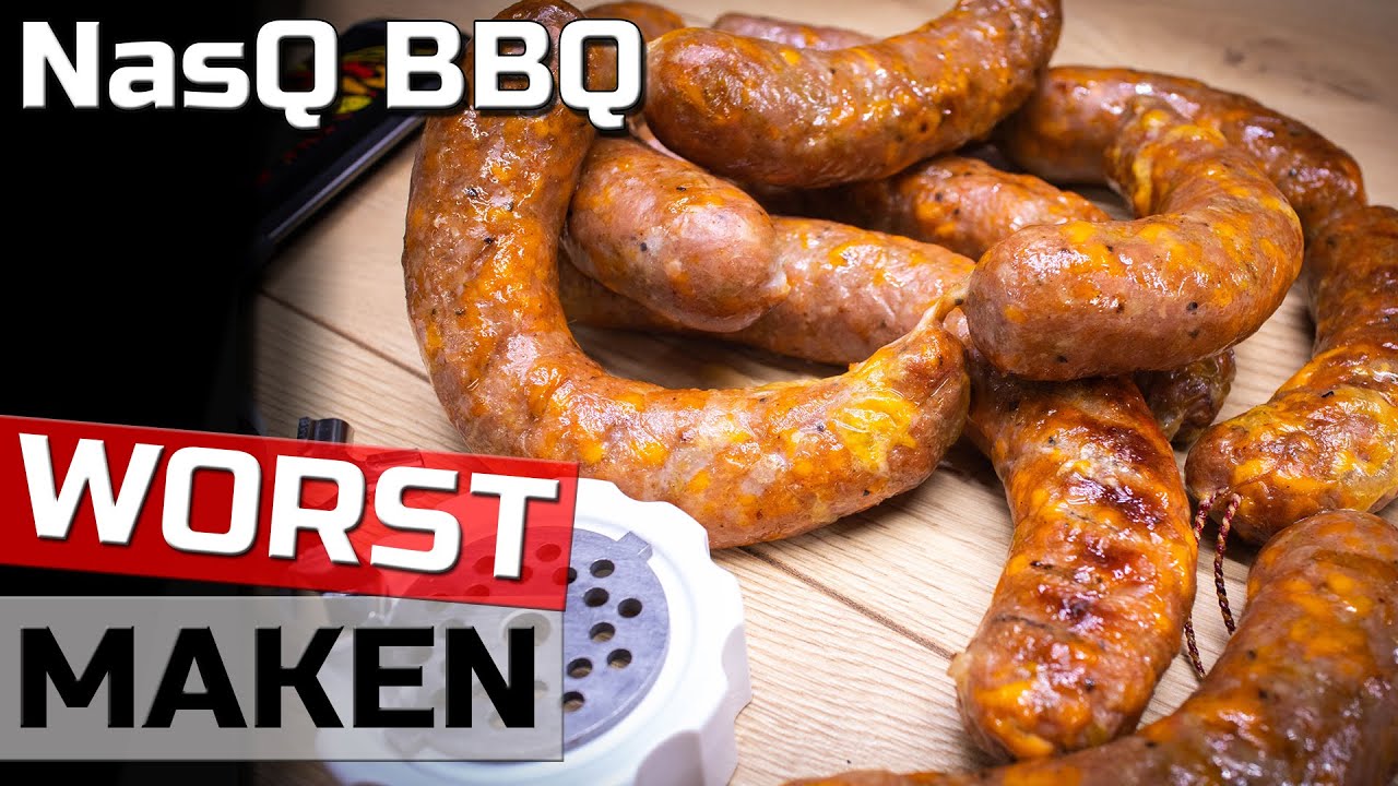 Zelf verse WORST maken - Hoe maak je stap voor stap zelf worst - NasQ BBQ