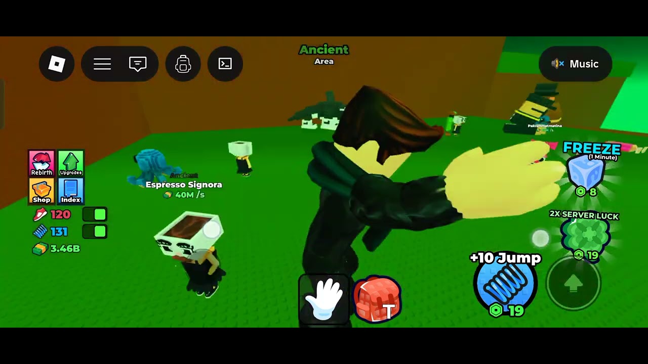 Jump and escape brainrots #viralvideo