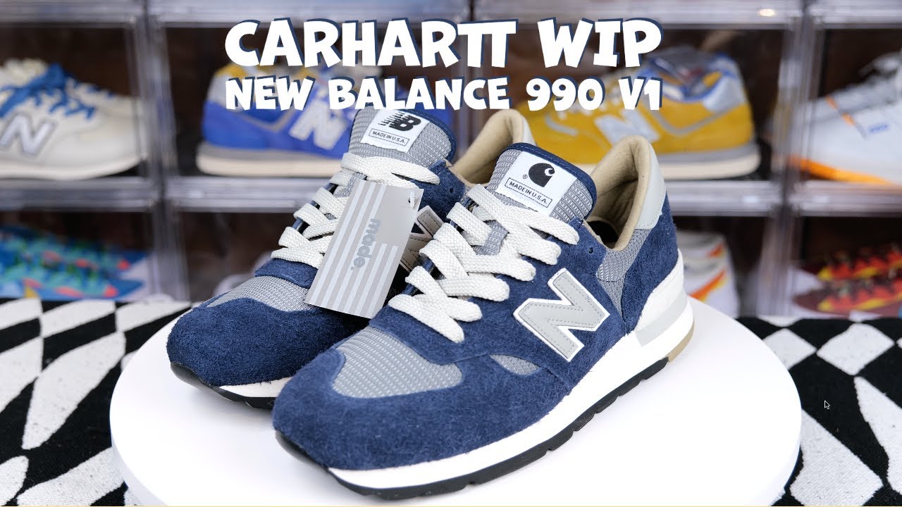NEW BALANCE 990V1 x CARHARTT WIP