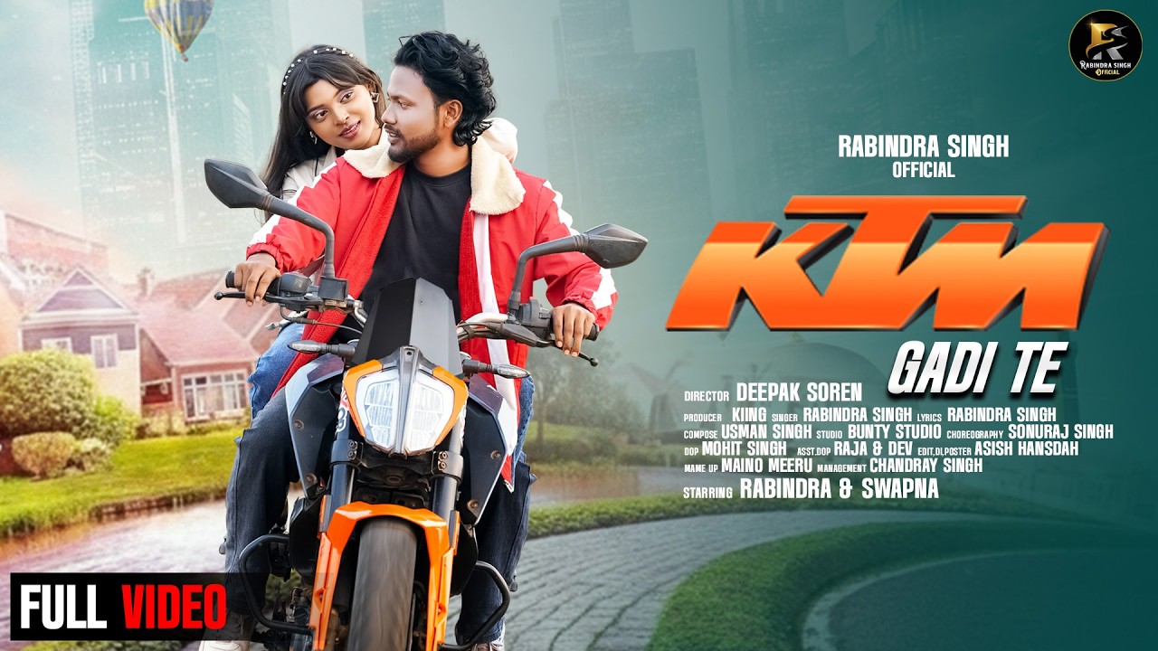 KTM GADI TE || NEW MUNDARI VIDEO 2026 || RABINDRA & SWAPNA || RABINDRA SINGH OFFICIAL 