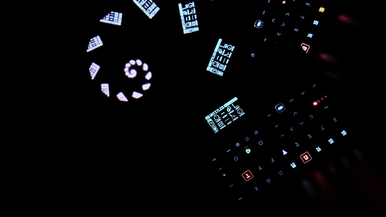 random techno 335 EDIT (143bpm) Syntakt [more video feedback]