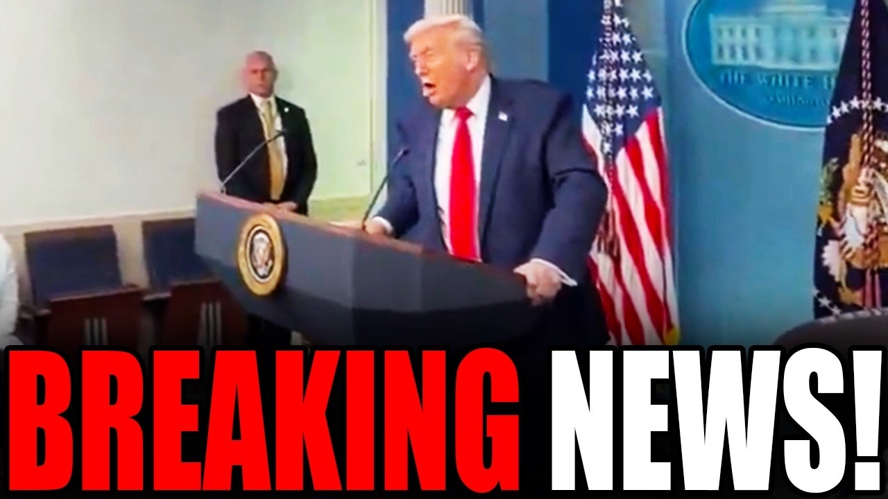 SHOCK LIVE: WHAT THE F*** JUST HAPPENED AT TRUMP PRESSER?!