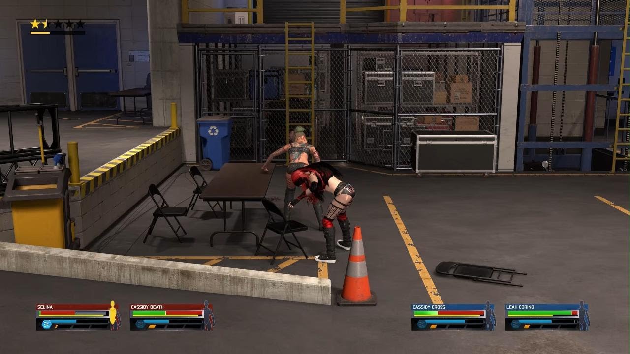 Undeath want their Titles back, so they attack Twilight backstage!