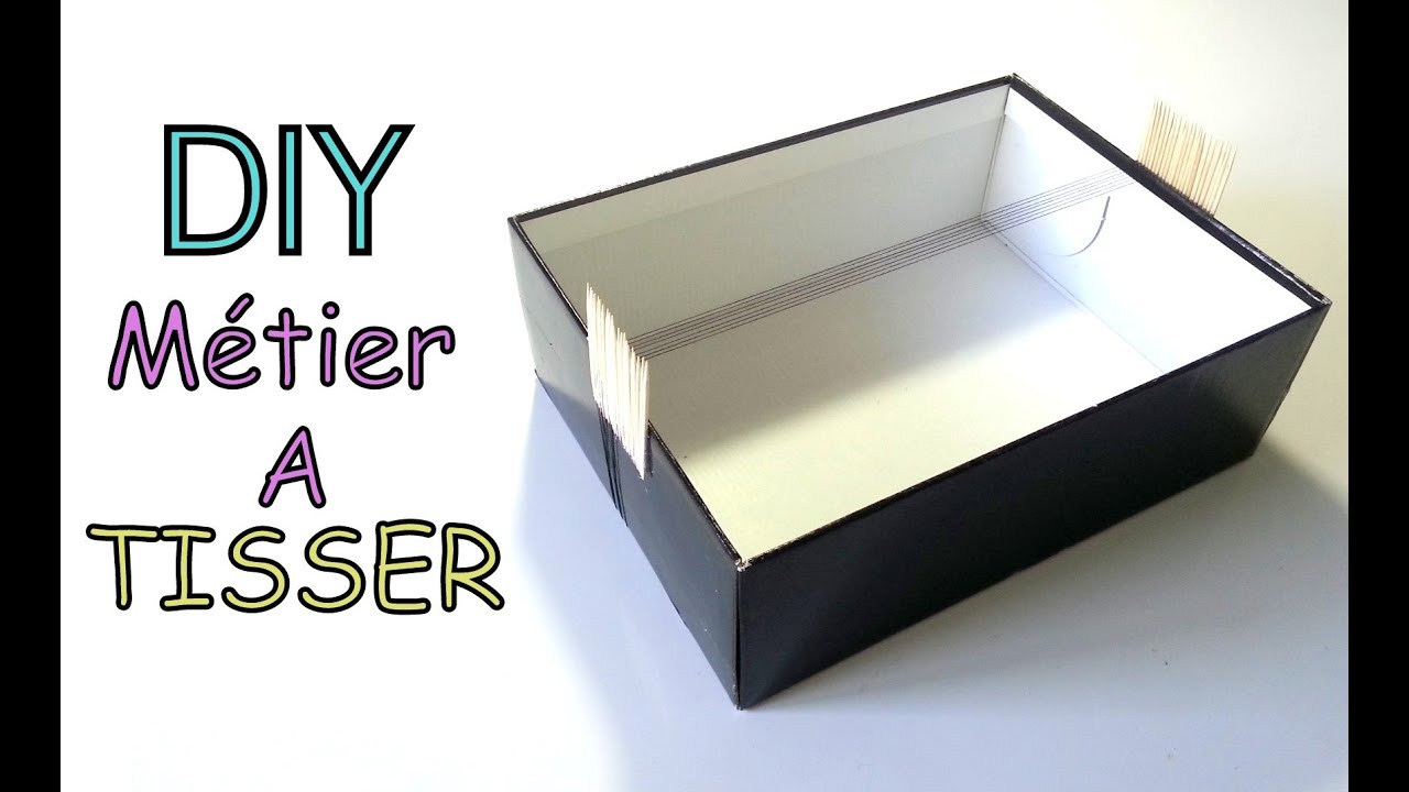 DIY Fabriquer un métier à tisser