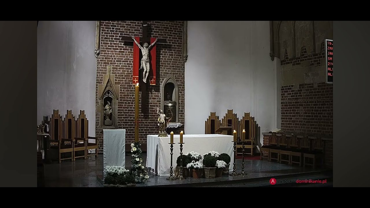 Niebo wysokie raduj się. Dominikanie Wrocław. Fragment transmisji Wielkiej Soboty 2024