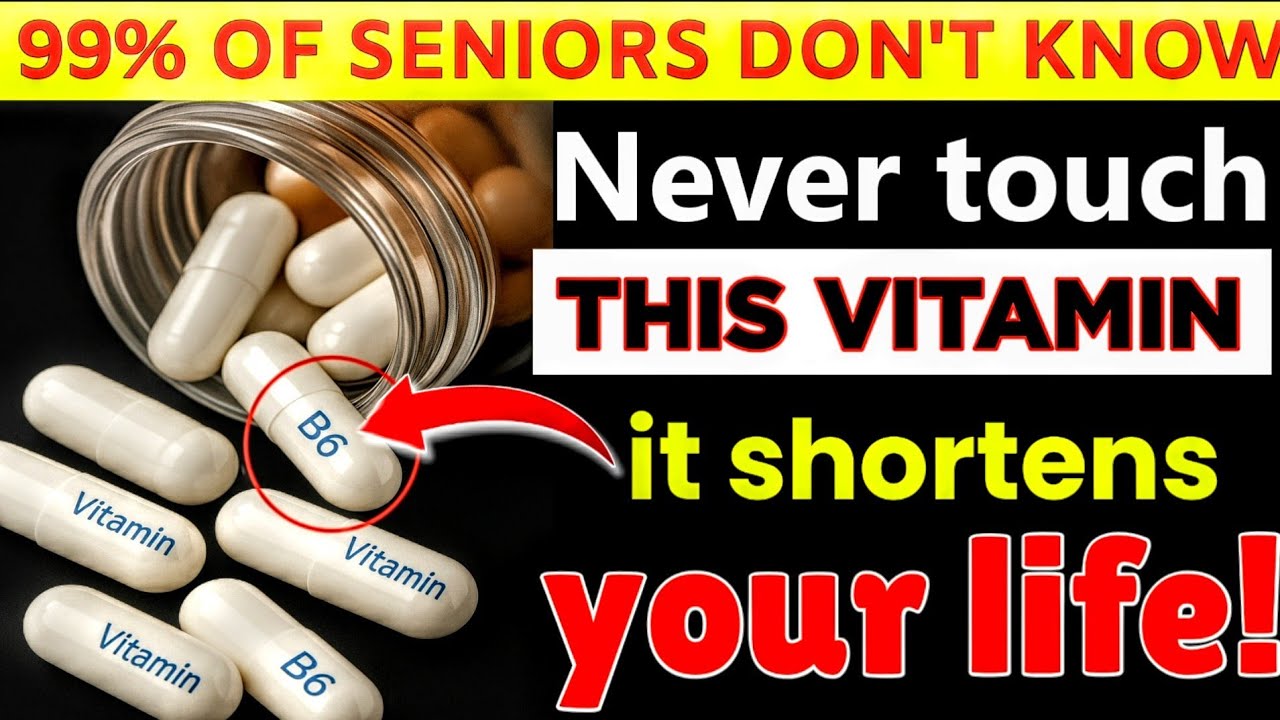Over 60? 4 WORST Vitamins You Should NEVER Take and 4 You MUST Take Dail | Senior Health