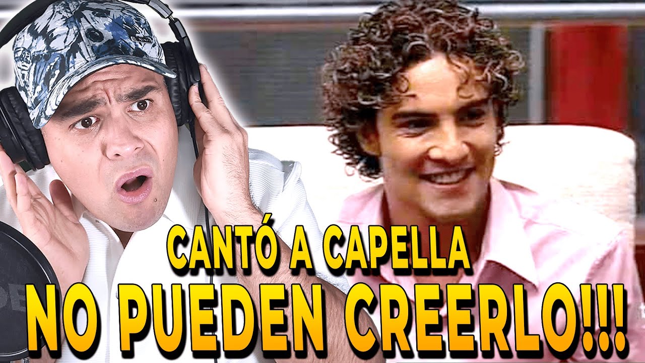 DAVID BISBAL | Es maravilloso! | Y SI FUERA ELLA | Reacción y Análisis | Vocal Coach