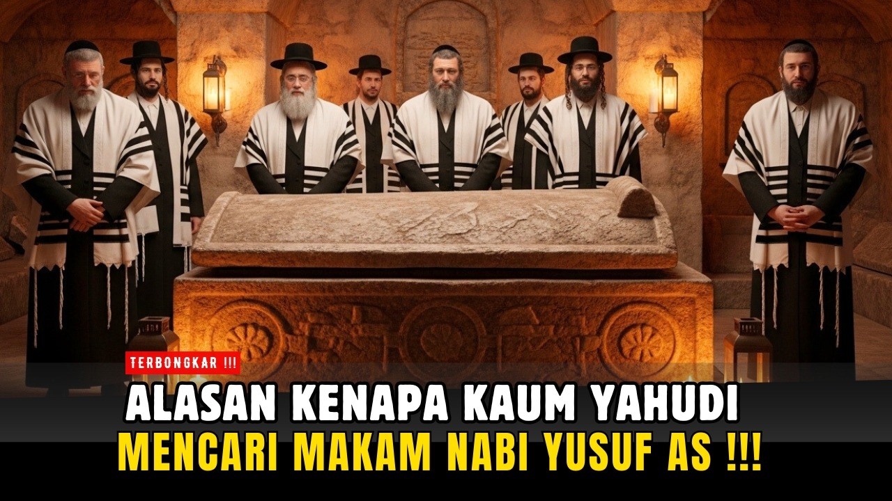 TERBONGKAR‼️ ALASAN YAHUDI MENCARI MAKAM NABI YUSUF AS❗
