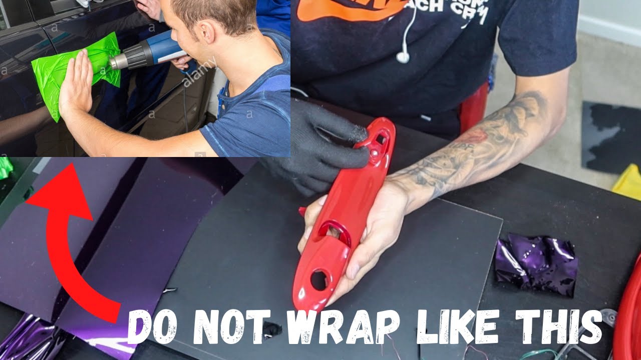 MOST WRAP SHOPS WOULDN'T DO THIS (Wrapping Difficult Door Handles)
